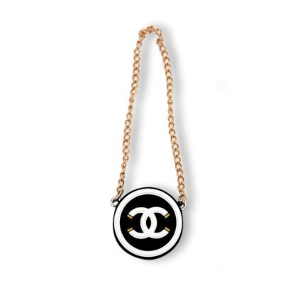 POP MART The Monsters Labubu Fashion Dress - Labubu Black Chanel Style Bag